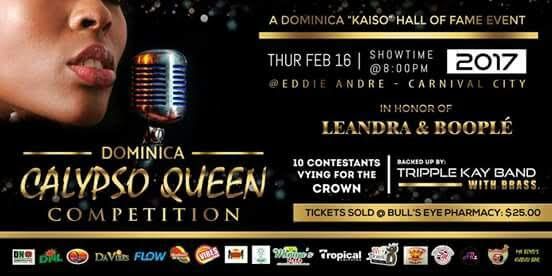 Dominica Calypso Queen Competition 2017